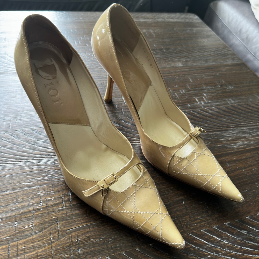 Dior Tan Heels